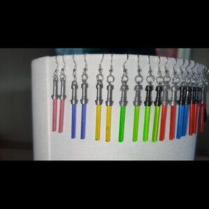 Star Wars Lightsaber Earrings